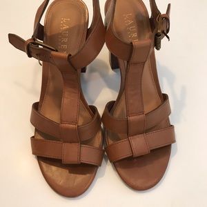 Lauren Ralph Lauren tan sandals